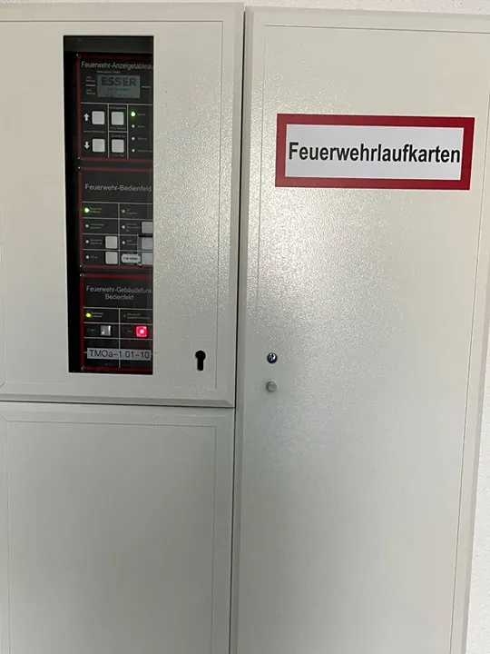 Brandmeldeanlage | Feuerwehrangriffspunkt (FIZ) in einem Objekt in Limburg